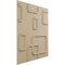 Ekena Millwork 11 7/8in. W x 11 7/8in. H Oslo EnduraWall Decorative 3D Wall Panel Covers 0.98 Sq. Ft. WP12X12OSGBE - alternate 3